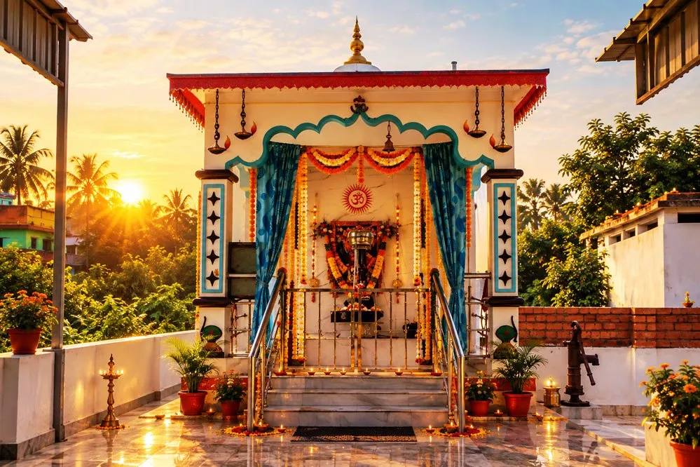 भोलेनाथ धाम मंदिर का सुंदर स्वरूप