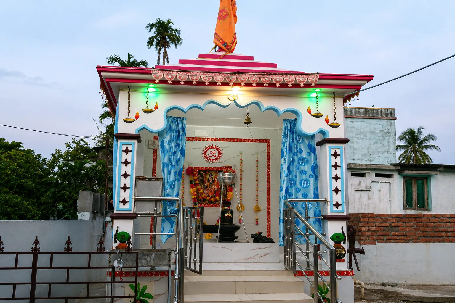 संकल्प के साथ बदलती जीवन-यात्रा का दृश्य