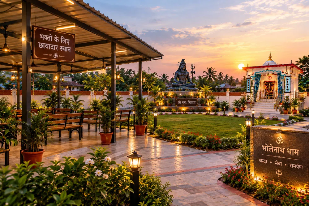 मंदिर बन गया, संकल्प अभी बाकी है — भोलेनाथ धाम की निरंतर यात्रा