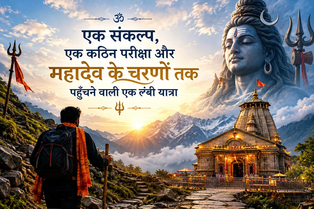 संकल्प की यात्रा को दर्शाता भावपूर्ण दृश्य
